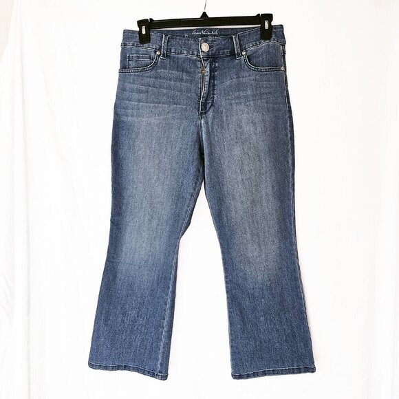 Gloria Vanderbilt Shape Effect Denim Capris - Picture 1 of 3